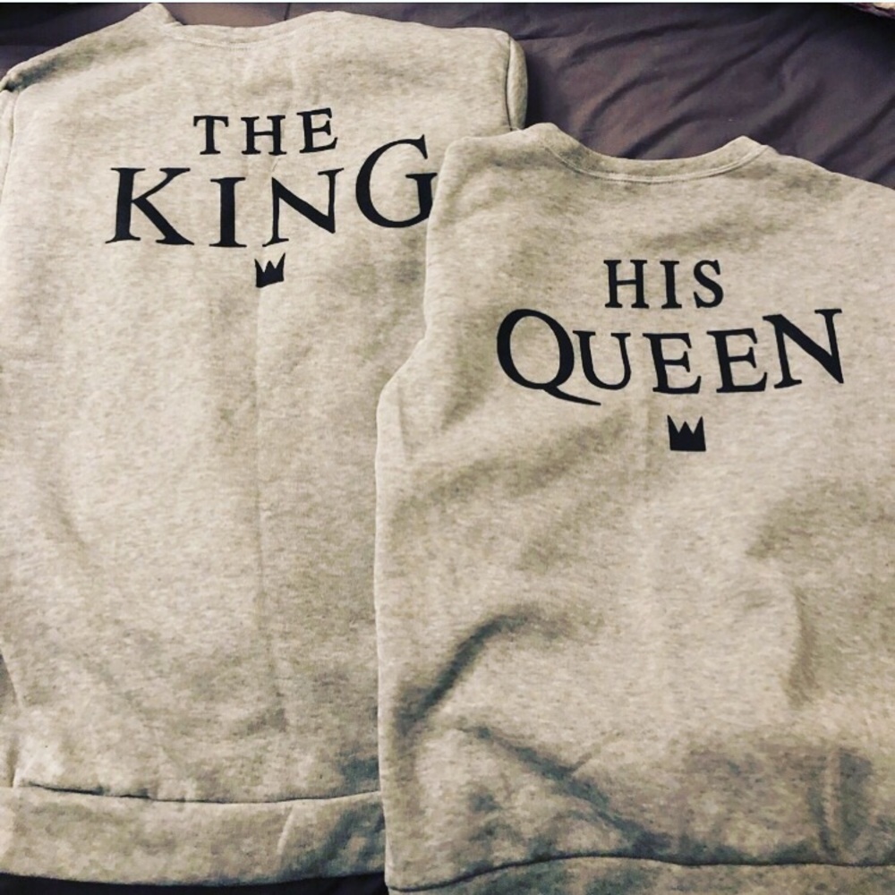 The King - His Queen Sweatshirts